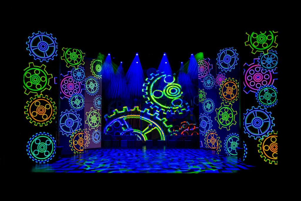 Dare to Dream JR, Girton Grammar 2026: lighting and projection by ISLX