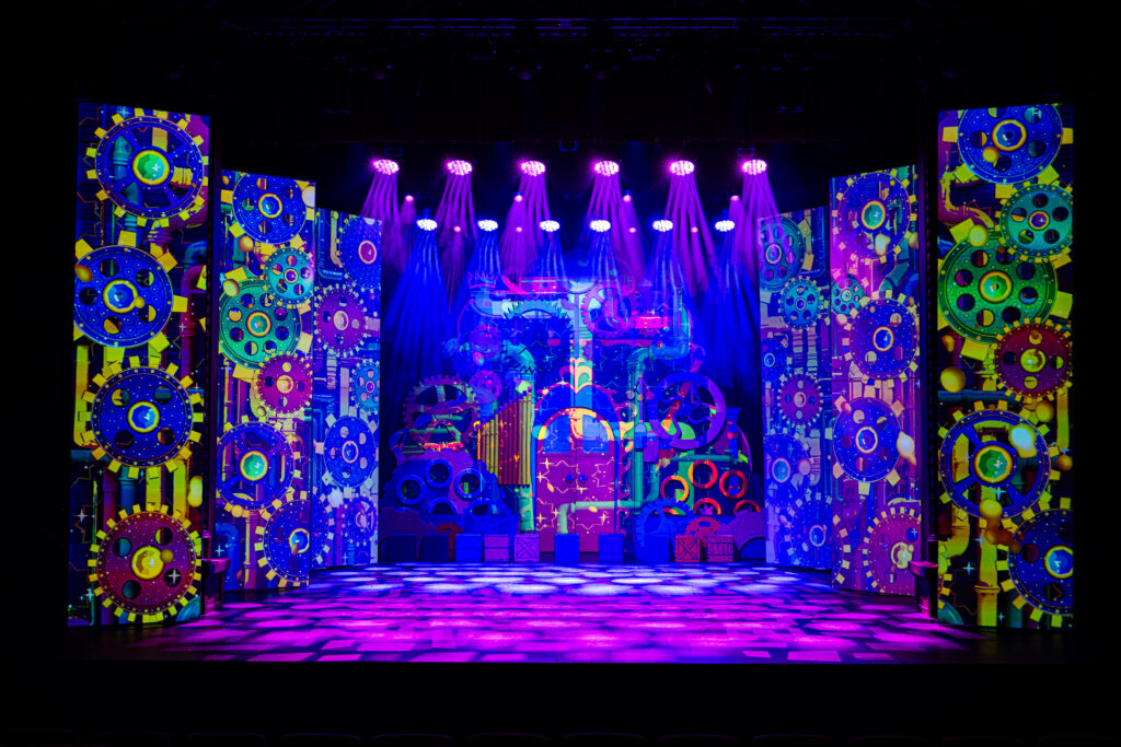Dare to Dream JR, Girton Grammar 2026: lighting and projection by ISLX