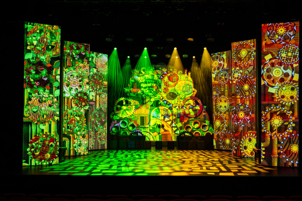 Dare to Dream JR, Girton Grammar 2026: lighting and projection by ISLX