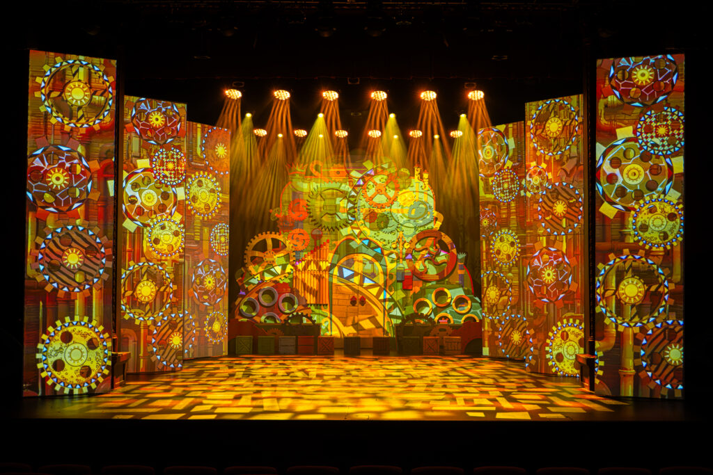 Dare to Dream JR, Girton Grammar 2026: lighting and projection by ISLX