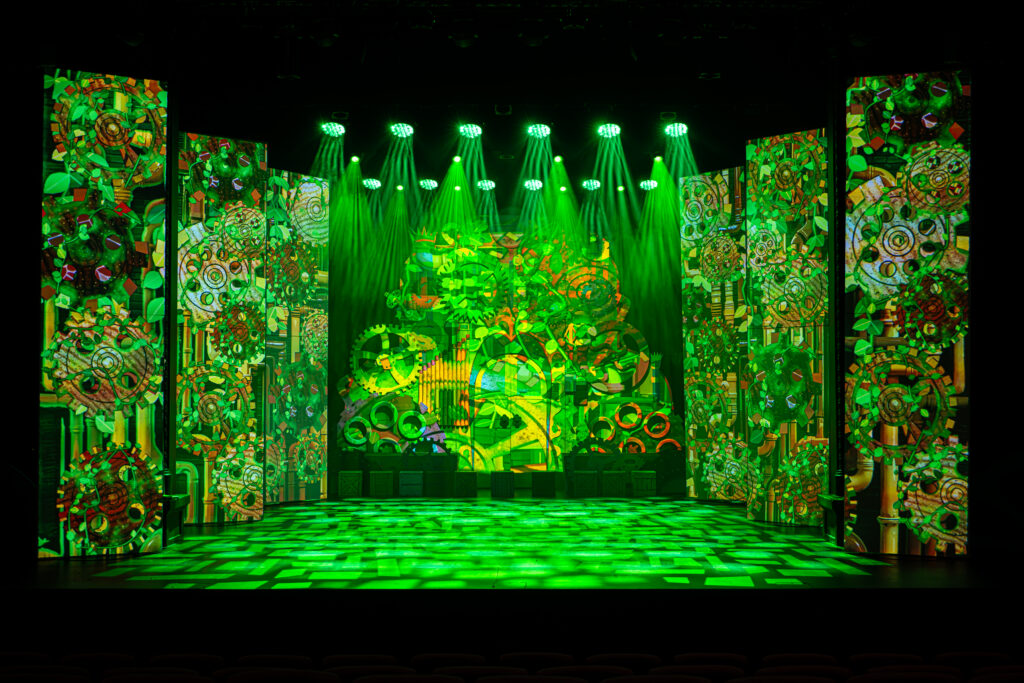 Dare to Dream JR, Girton Grammar 2026: lighting and projection by ISLX