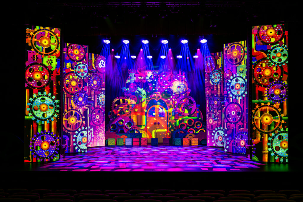 Dare to Dream JR, Girton Grammar 2026: lighting and projection by ISLX